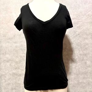 BCBGeneration Short Sleeve Casual Solid tee